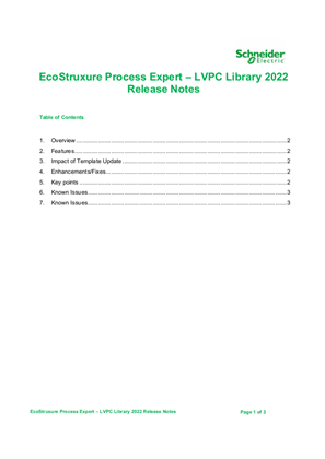 Image of EcoStruxure Process Expert 2021 - LVPC library 2022