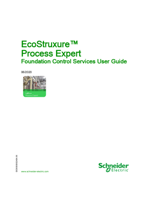 Slika linije EcoStruxure Process Expert 2023 Foundation Library User Guides