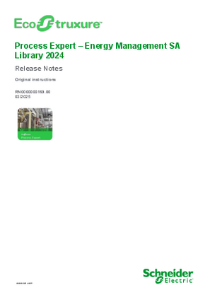 Obrázek EcoStruxure Process Expert – Energy Management SA Library 2024