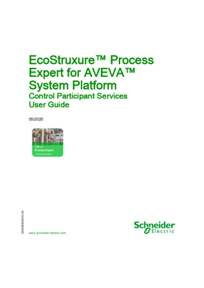 Image of EcoStruxure Process Expert for ASP 2020 Platform User guides