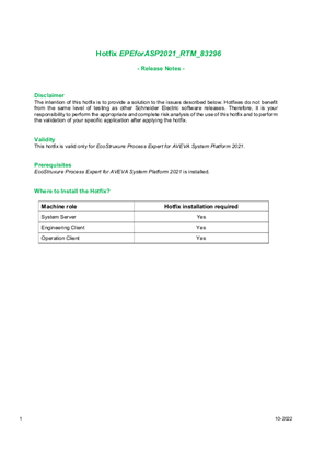 Image de EcoStruxure Process Expert for ASP 2021 RTM 83296