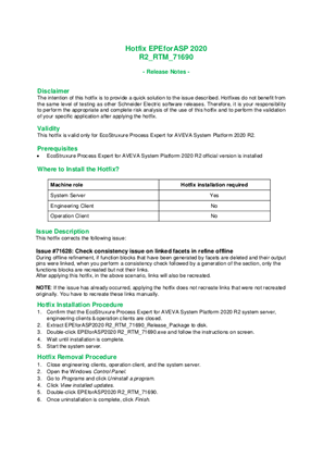 Image of EcoStruxure Process Expert for ASP 2020R2 RTM 71690