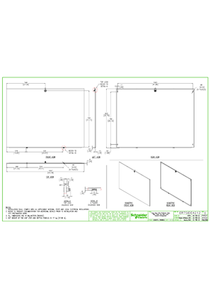 Kujutis ER7SIDE4212-Easy Rack Side Panels Top with Lock and Bottom