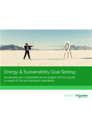 Image of Energy & Sustainability Goal Setting