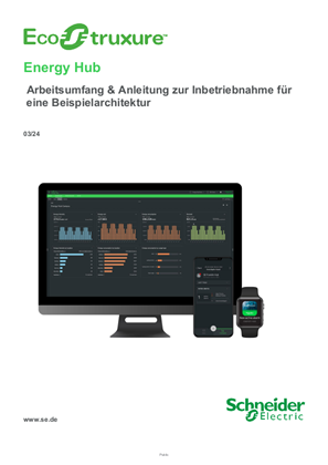 Bild von EcoStruxure Energy Hub - Inbetriebnahmehandbuch