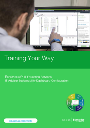 Imagen de EcoStruxure IT eLearning ITA Sustainability Dashboard