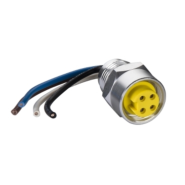 的映像 ETXPA411M3 : Modicon ETB -电源插座，4针，用于EtherNet/IP模块