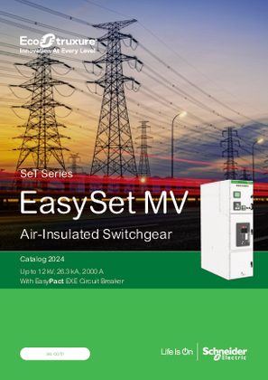 Image of EasySet MV Air-Insulated Switchgear - Catalog 2024