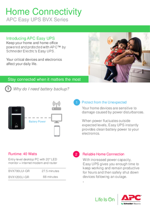 Image of Easy UPS BVX-GR Brochure (EAP)