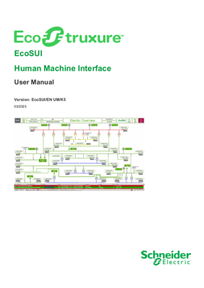 Image of EcoSUI Human Machine Interface User Guide