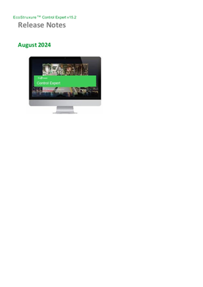 Image of EcoStruxure Control Expert V15.2 installation file