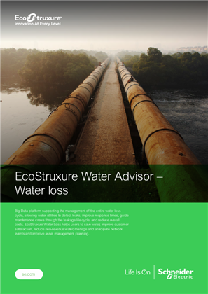 Image of EcoStruxure Water Loss Brochure