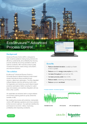 Image of EcoStruxureTM Advanced Process Control