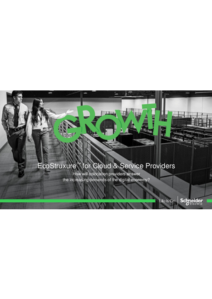 Image of EcoStruxure for Cloud and Service Providers