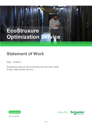 Image of EcoStruxure Optimization Service