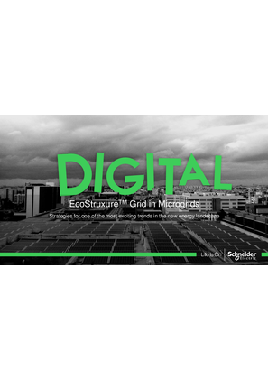 Imagen de EcoStruxure for Microgrids
