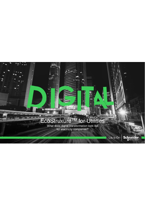 Image of EcoStruxure for Utilities