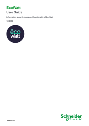 Image of EcoWatt - User Guide