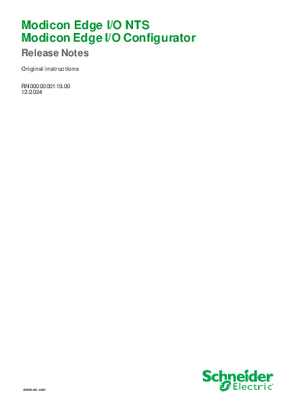 Image of Modicon Edge IO Configurator Release 1.0.0.503