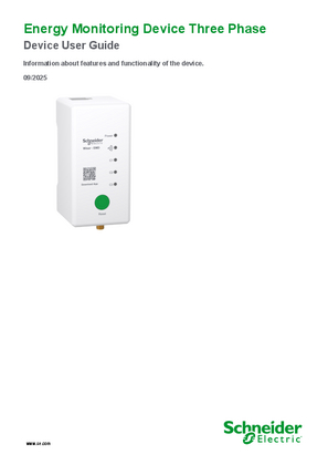 Image of Energy Monitoring Device 3 Phase Device User Guide