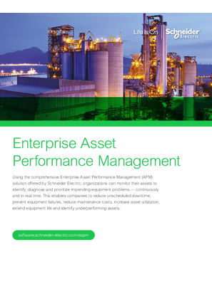 Image of Enterprise Asset Performance Management