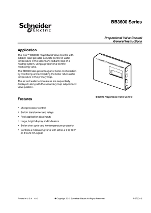 Image of Erie BB3600 Series Proportional Valve Control