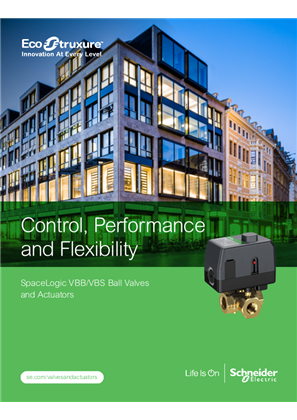 Imagen de SpaceLogic VBB/VBS Ball Valves and Actuators