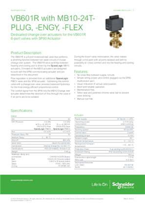 Image of VB601R with MB10-24TPLUG, -ENGY, -FLEX Specification Sheet