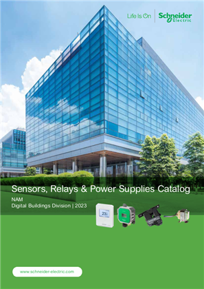 Image of Sensors, Relays & Power Supplies Catalog - NAM