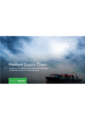 Image of F&B Resilient Supply Chain 2021 - Our own Smart Supply Chain Program