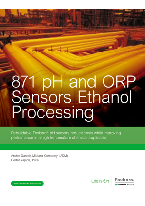 Obrázek ADM - 871pH and ORP Sensors Ethanol Processing