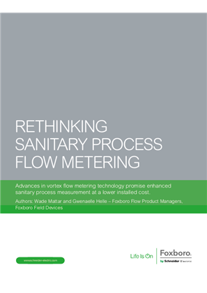 Image de Rethinking Sanitary Process Flow Metering White Paper