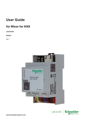 Image de Wiser for KNX firmware V2.6.2 (Hardware 2.X.X and hardware 3.X.X)