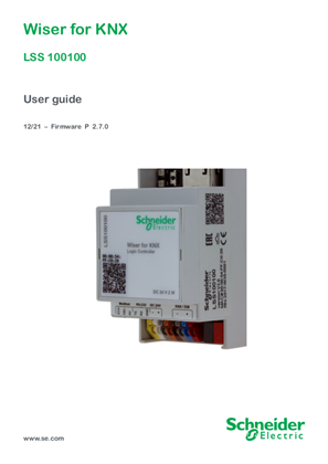 Imagen de Wiser for KNX - Firmware V2.7.0 (Hardware 1.X.X)