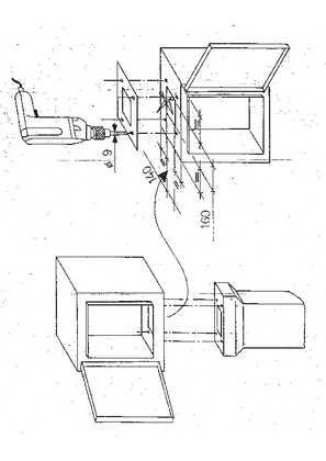 Image of drill template for floor mounting pillar for PLM54 /64