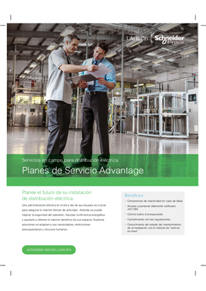 Imagen de Flyer Advantage Service Plan