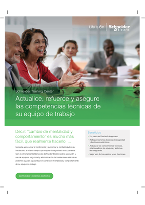 Imagen de Flyer Capacitación