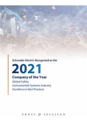 Image of Schneider Electric Recognized as the 2021 Company of the Year - Global Safety Instrumented Systems