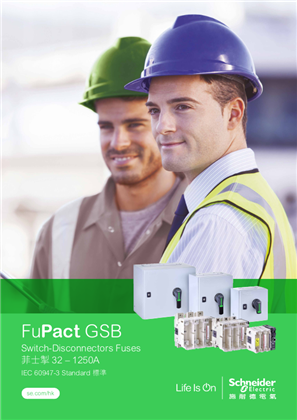 Image of FuPact GSB Switch-Disconnectors Fuses range from 32 to 1250A catalog
