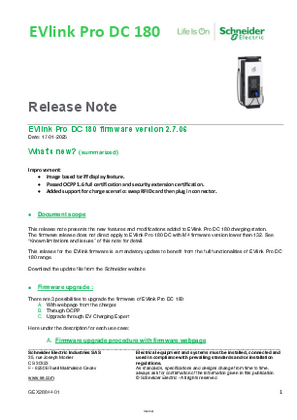 Image of EVlink Pro DC 180 Firmware CCS2 CHAdeMO