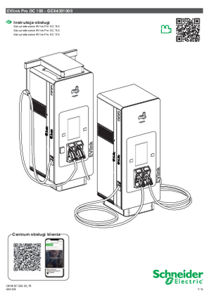 Obraz EVlink Pro DC 180 - Instrukcja obsługi