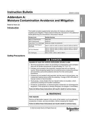 Image de Addendum A: Moisture Contamination Avoidance and Mitigation