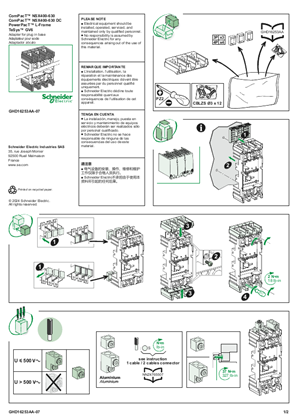 的映像 ComPacT NSX400-630 - Adapter for Plug-in Base - 说明页