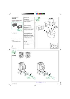 Image de Notice dinstallation de sas de porte bloc Vigi, FPower NSX et GV7