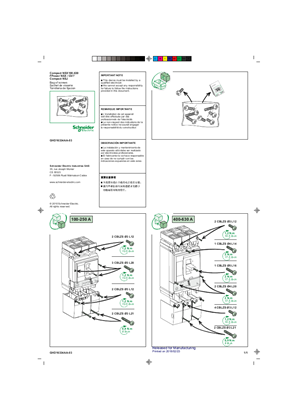 Image of ComPact NSX/NSJ, FPower NSX/GV7 - bag of screws - Instruction sheet