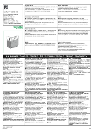 的映像 ComPacT NSX100-250 - CT 模块 - 说明页