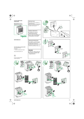 Image de ComPact NSX, FPower NSX - Plastron NS pour retrofit - Notice de montage