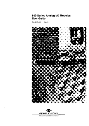 Image of 800 Series Analog I/O Modules
