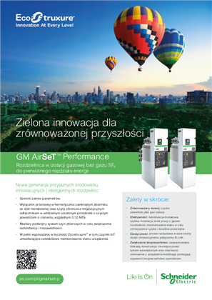 Obraz Ulotka GM AirSeT™ Performance