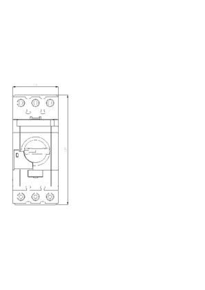 的映像 Magnetic motor circuit breaker GV3P GV3L Dimensions